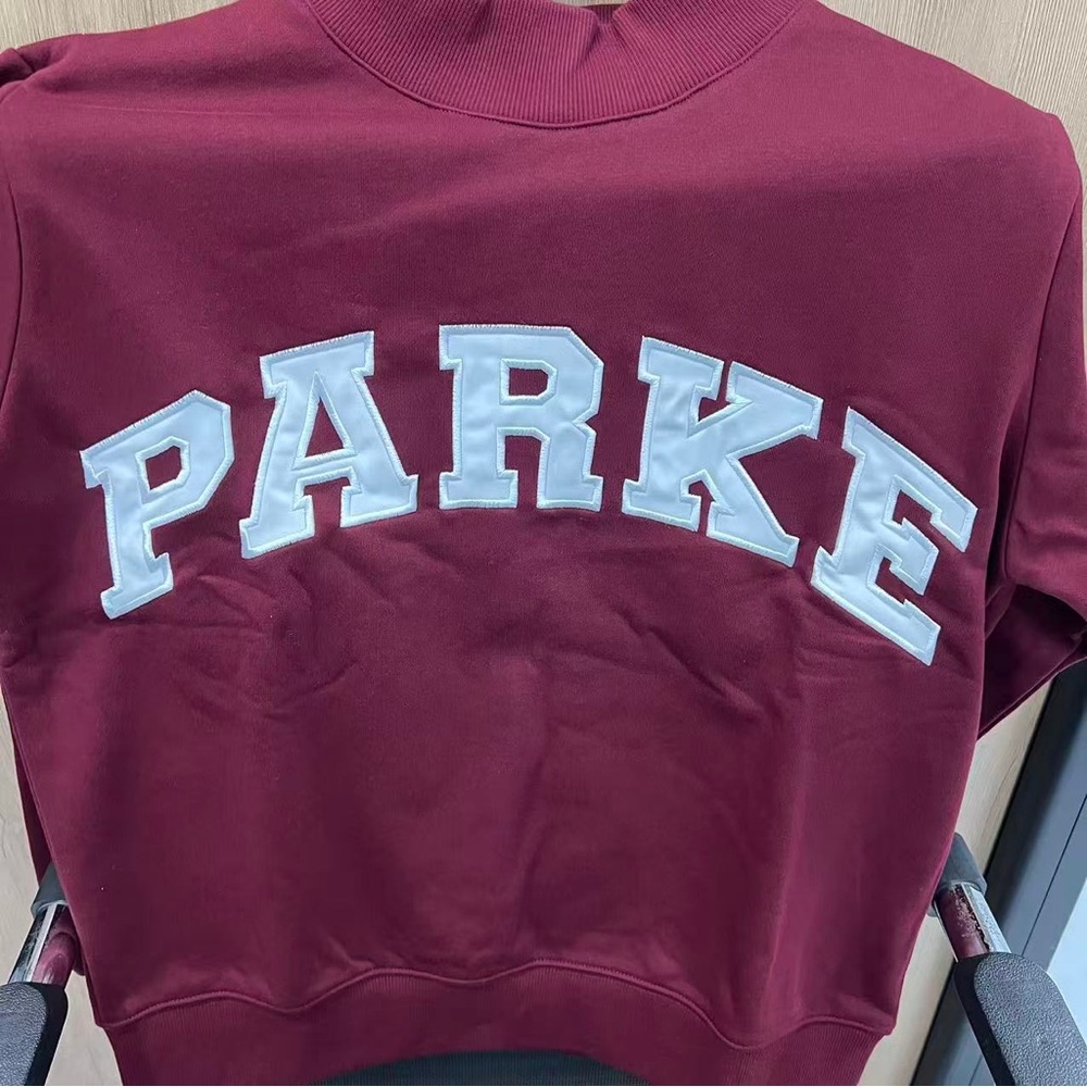 Parke Burgundy Sweatshirt for Women - Picture 2 of 5